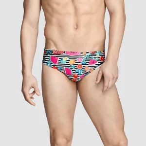 Speedo Mens Allover 7cm Brief - Fruitstripe
