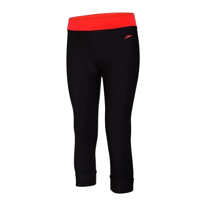 Speedo Women's Endurance 10 Contrast Swim Capri