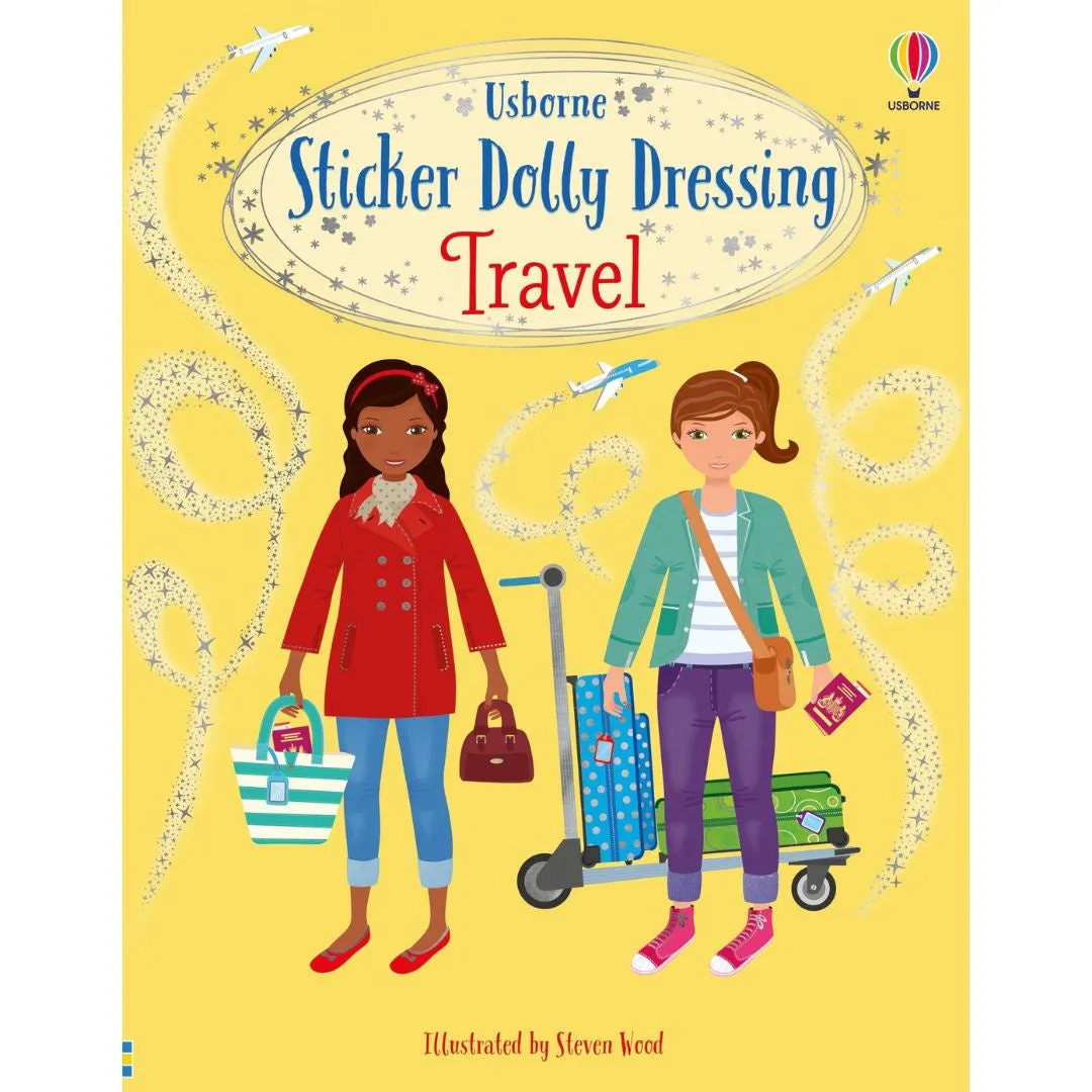 Sticker Dolly Dressing Book Travel