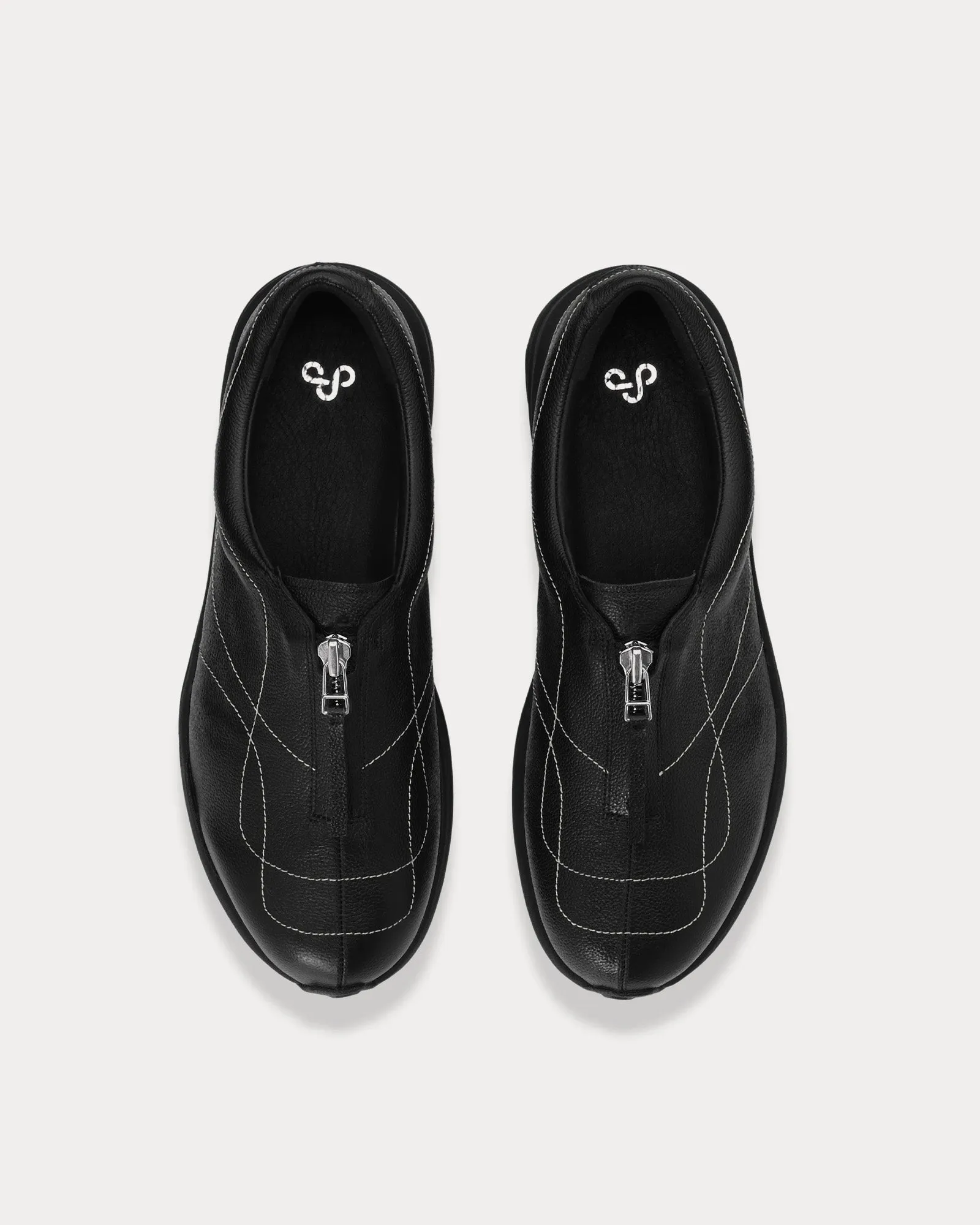 Sunlight Core Black / White Slip On Sneakers