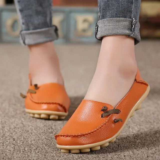The Genuine Leather Lace up Shoes