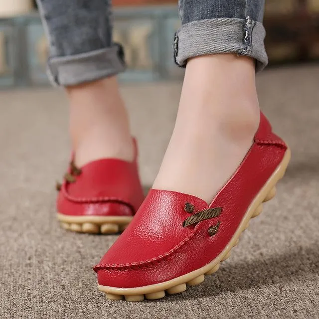 The Genuine Leather Lace up Shoes