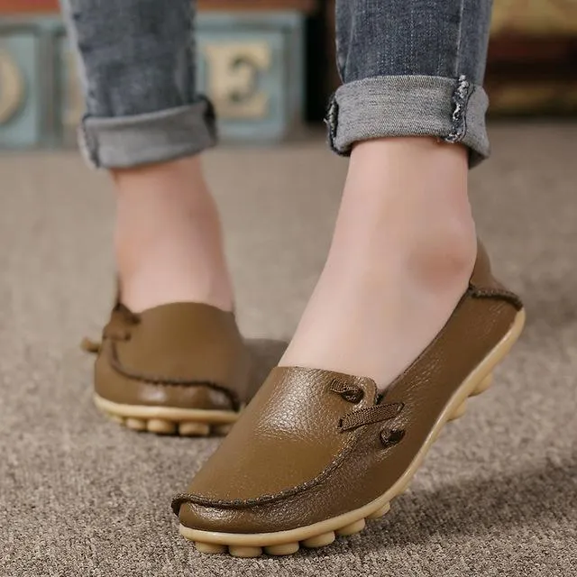 The Genuine Leather Lace up Shoes