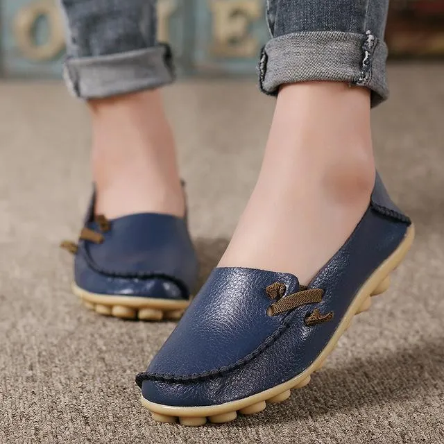 The Genuine Leather Lace up Shoes