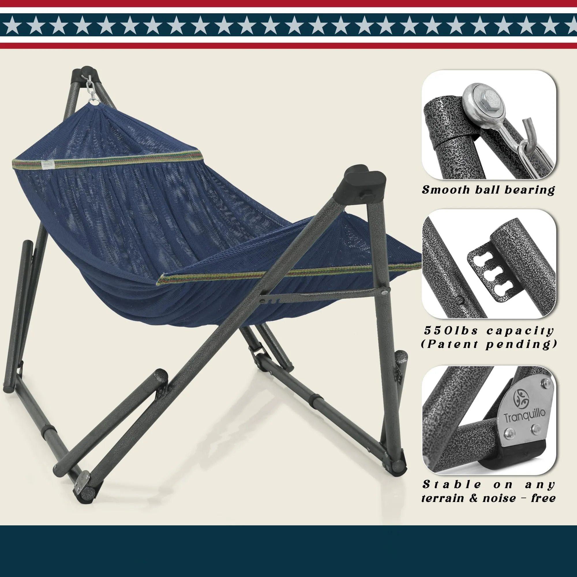Uniki Collapsible Hammock Stand