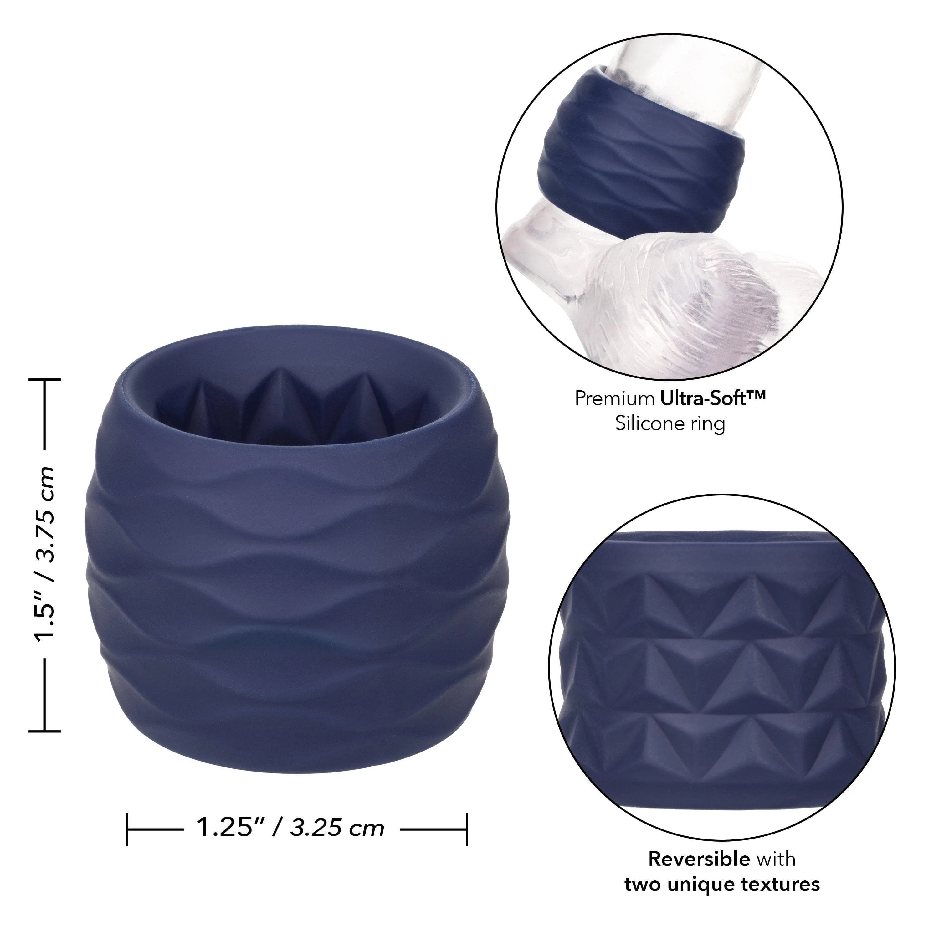 Viceroy Reverse Endurance Ring Silicone Penis Ring