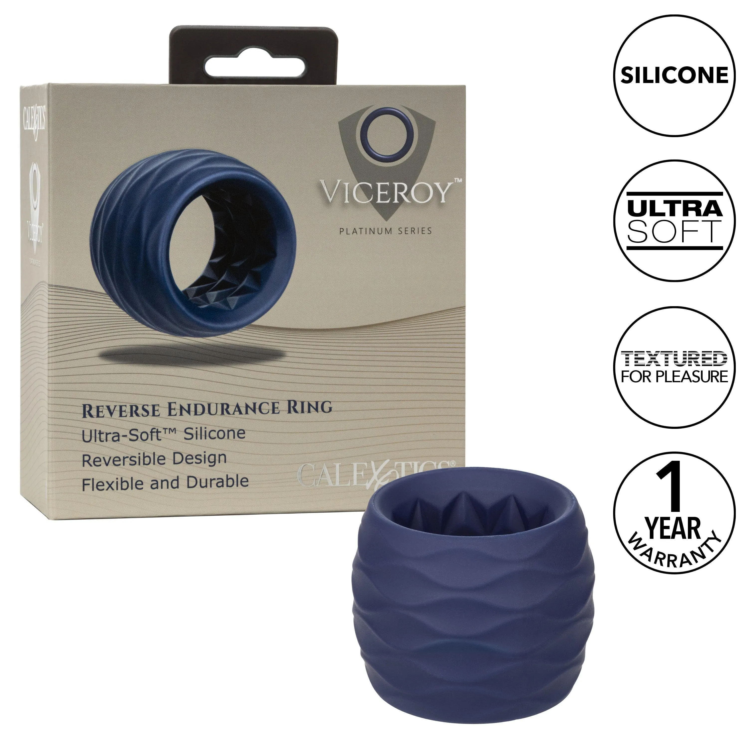 Viceroy Reverse Endurance Ring Silicone Penis Ring
