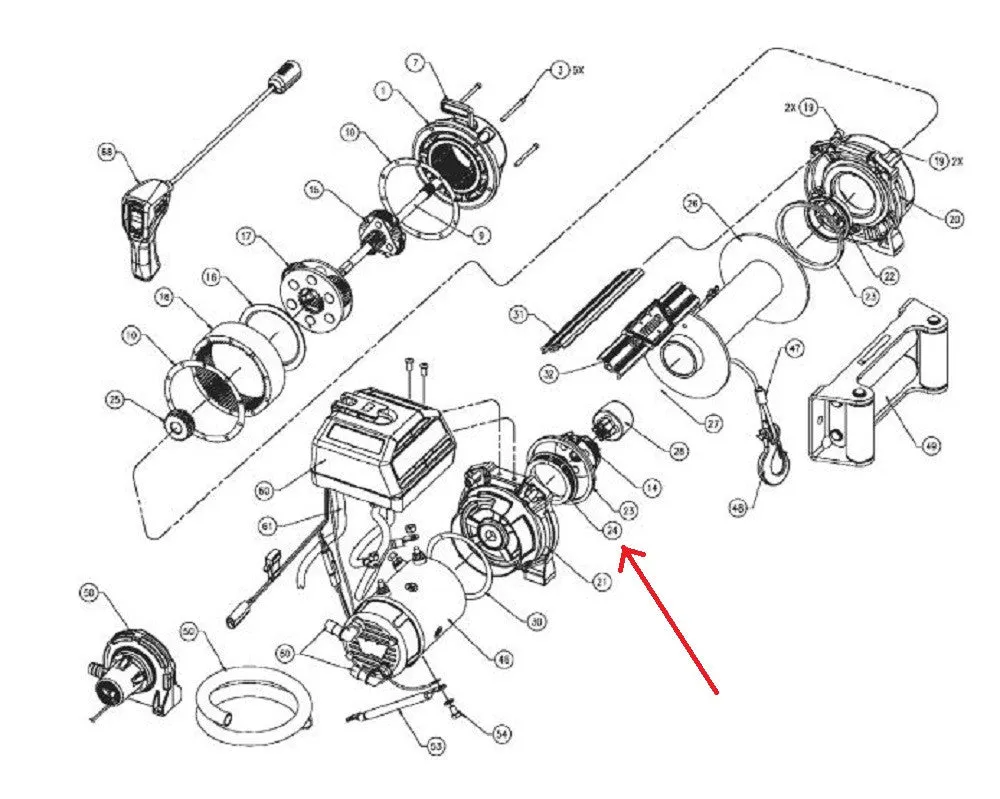 WARN 63544 Winch Drum Bushing for the Endurance 12.0