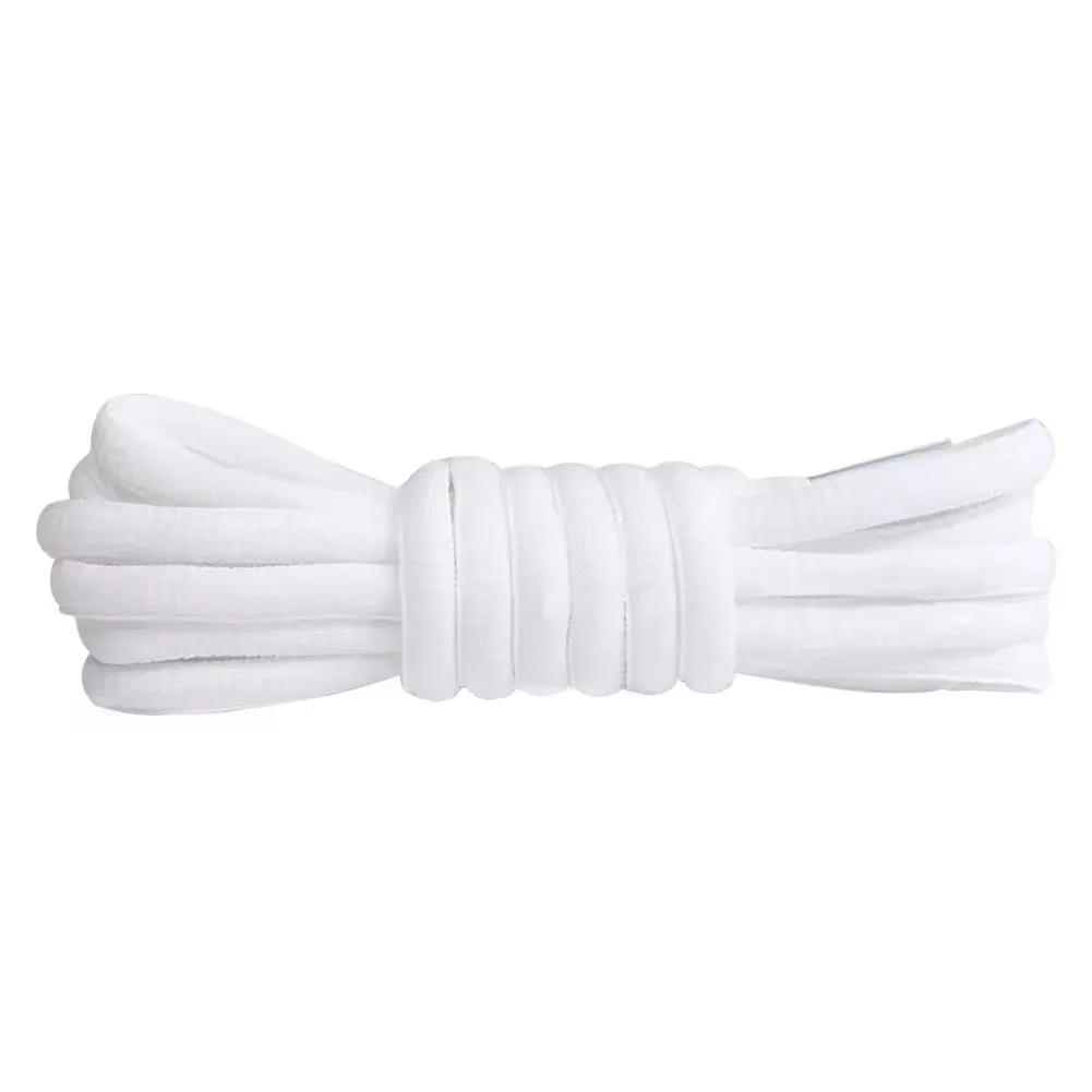 White - Thin Oval Laces