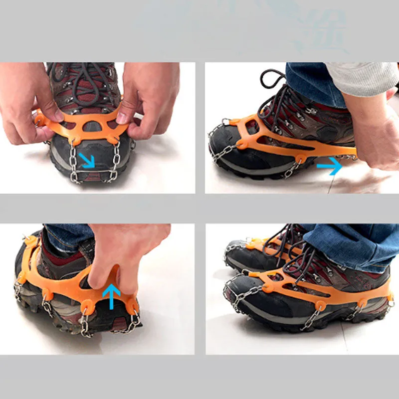 🎁Winter hot sales 49% OFF🔥Outdoor Anti-Slip Crampons for Hiking Boots & Shoes☃️